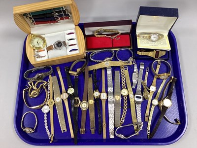 Lot 42 - An Assortment of Ladies Wristwatches,...