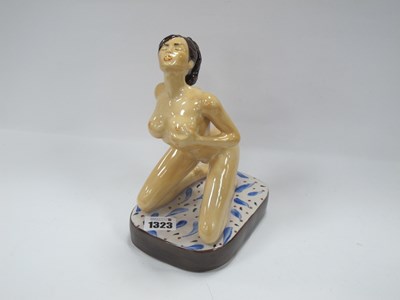 Lot 1323 - Peggy Davies Erotic Figurine 'Lolita', an...