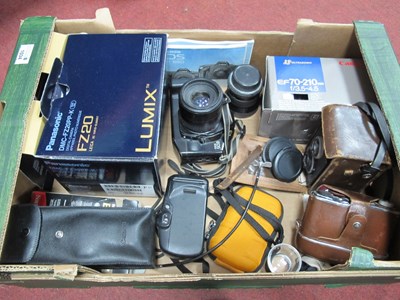 Lot 1034 - Canon EOS 650 Camera, Canon EF70-210mm f/3.5-4....