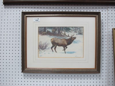 Lot 1484 - Edmund Caldwell Watercolour, "North American...