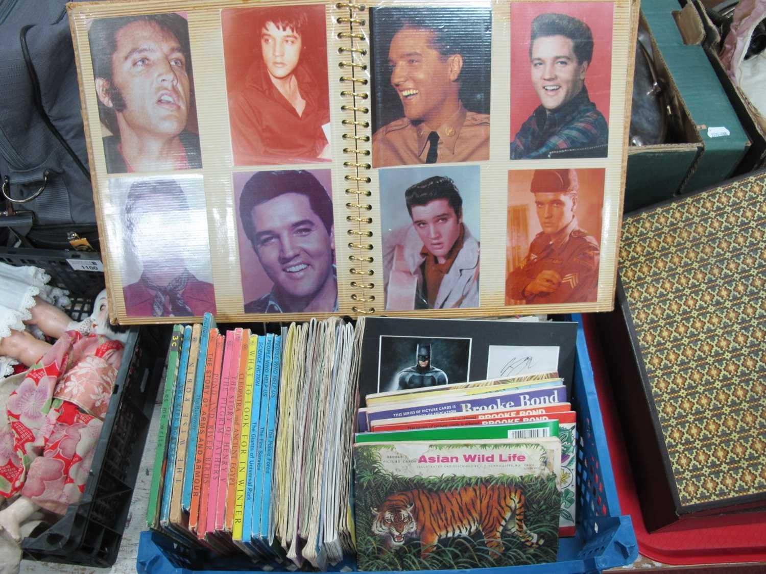 Lot 1102 - Brooke Bond Card Albums, Ladybird books,...