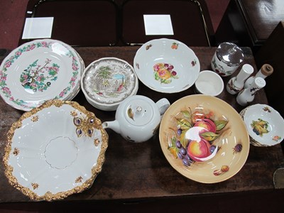 Lot 1032 - Ceramics to include Portmerian and Aynsley etc....