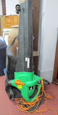 Lot 1165 - Powerbase electric leaf blower. (Untested sold...