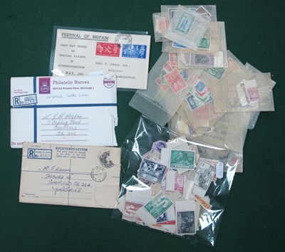 Lot 550 - Stamps; A Small Accumulation of British...