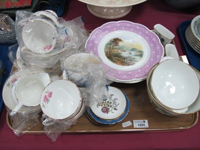 Lot 1224 - Coalport 'Junetime' Tea Ware, of twenty-one...