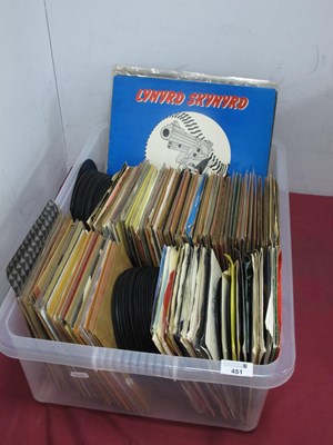 Lot 451 - A Quantity of 7" Singles, featuring pop and...