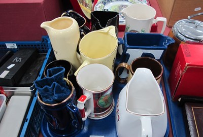 Lot 1383 - Brewery jugs to include Wade, Gibson and...