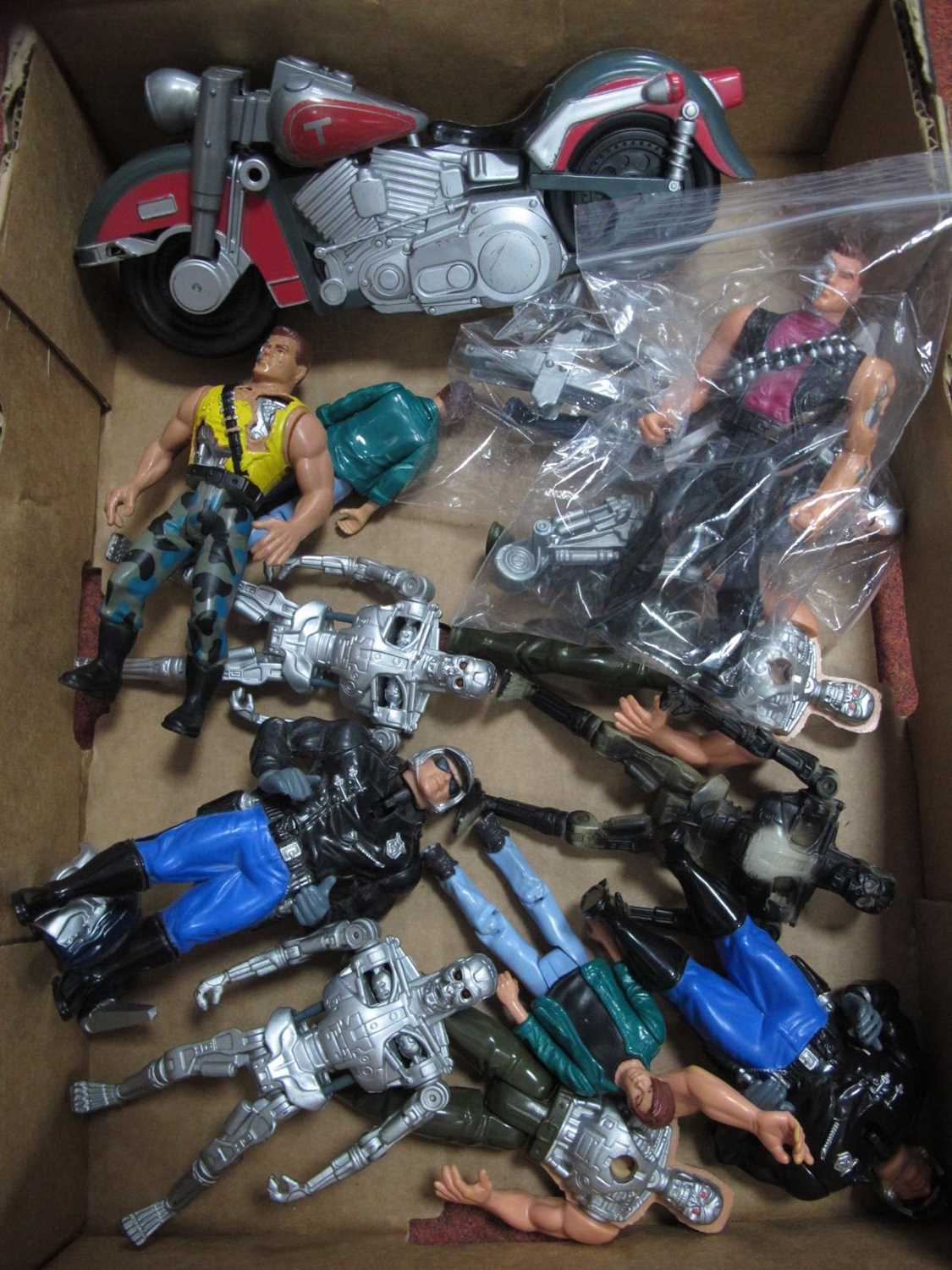 Lot 382 - Twelve circa 1990's Terminator 2 plastic...