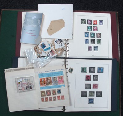 Lot 554 - Stamps; Two Deluxe 'Safe' Albums containing...