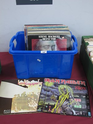 Lot 448 - Over Forty Rock Albums, to include Iron Maiden...
