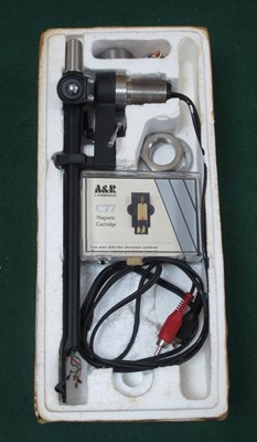 Lot 551 - Rega RB300 Tonearm and A+R C77 Cartridge,...