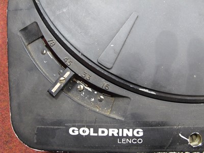 Lot 305 - Goldring Lenco 88, and Goldring G99 Turntable...