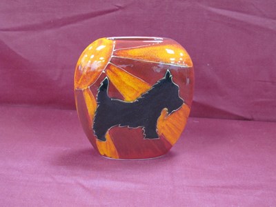 Lot 1303 - Anita Harris 'Sunburst Deco Dog' (Scottie)...