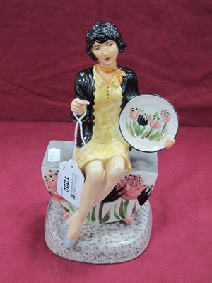 Lot 1292 - A Peggy Davies Figurine 'The Artisan', an...