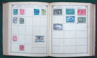 Lot 583 - Stamps; A Stunning Old 'Lincoln' Album in...
