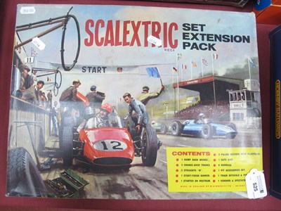 Lot 525 - A 1960s Scalextric extension pack, appears...