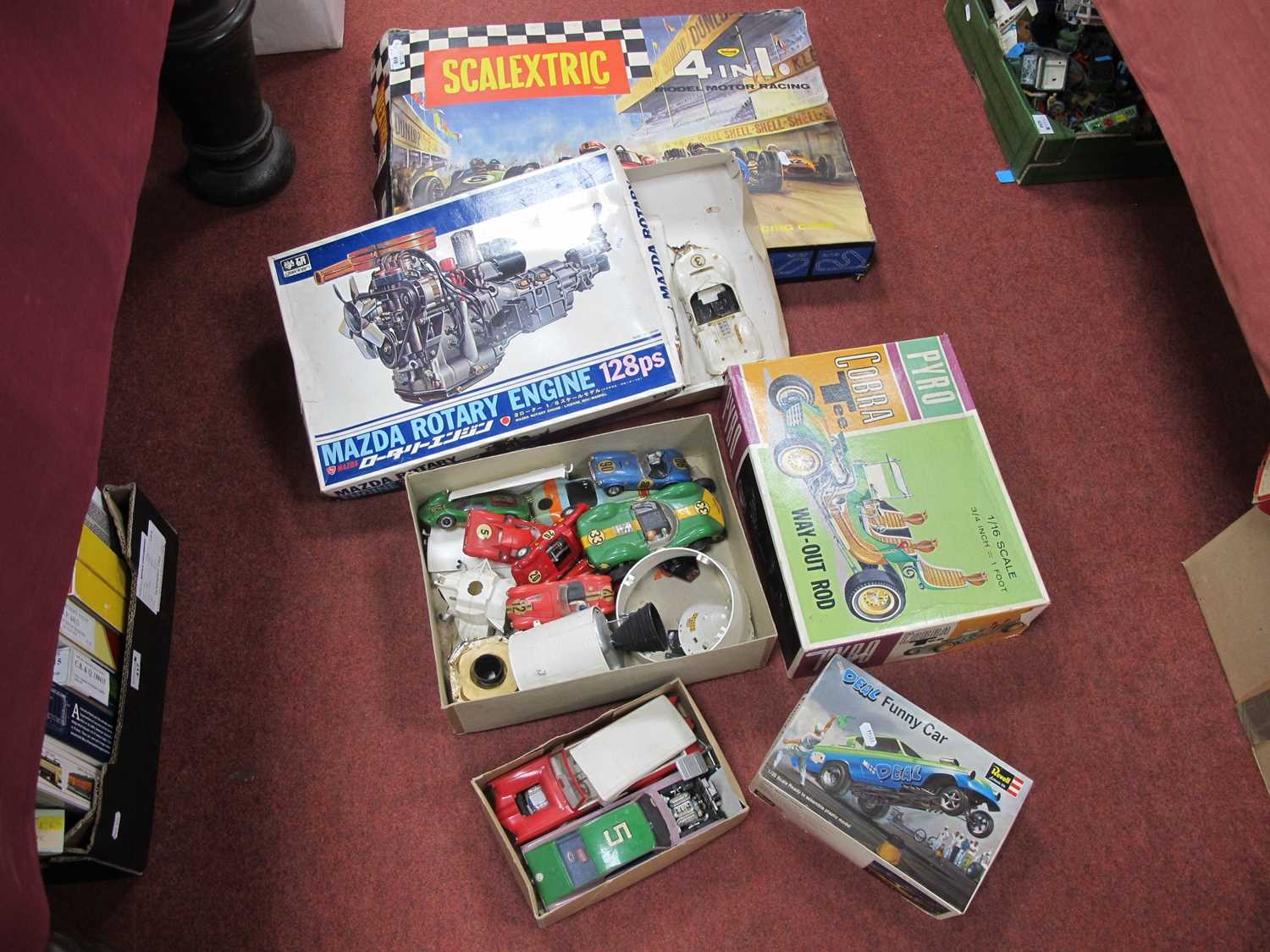 Lot 418 - A Quantity of 1960s Slot Cars by Scalextric...