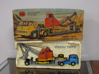 Lot 645 - A Corgi Major gift set No. 27 Machiner Tractor...