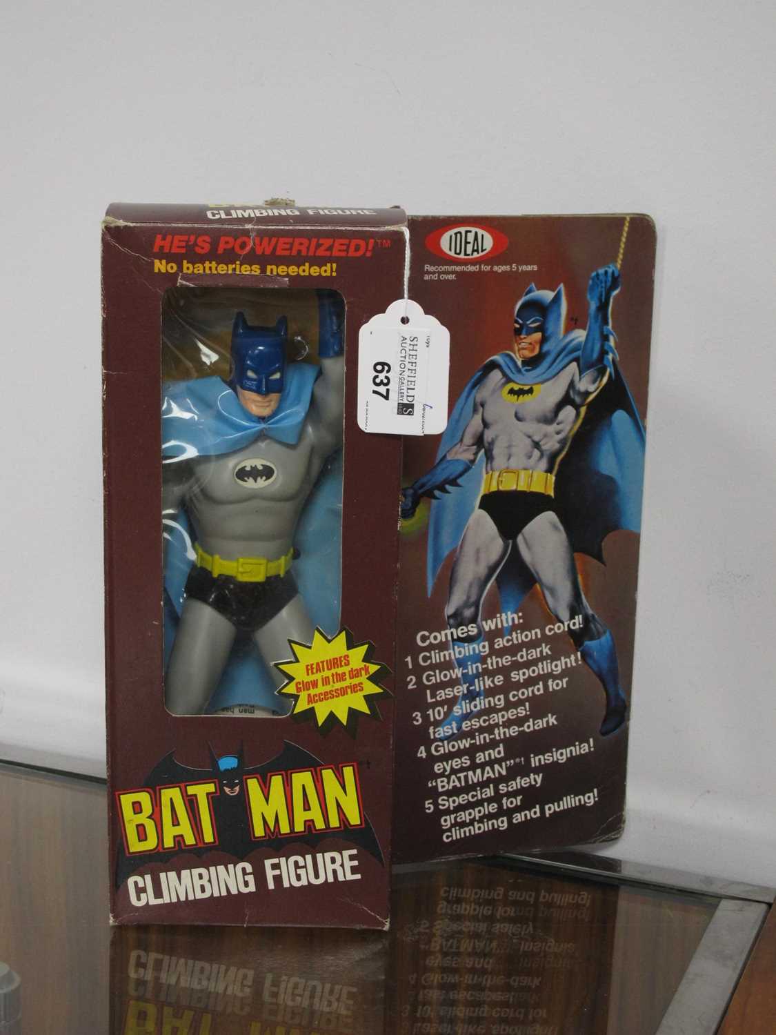 Lot 637 - A Circa 1970s Batman Climbing Figure by Ideal,...