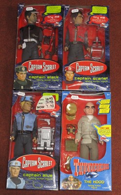 Lot 489 - Four Vivid Imaginations Plastic Action Figures,...