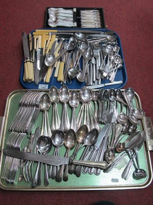 Lot 1322 - Plated cutlery tablespoons, forks, teaspoons,...