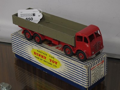 Lot 650 - Original Dinky Toys 901 Foden diesel 8 wheel...