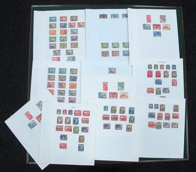 Lot 589 - Stamps; A collection of used King George VI...