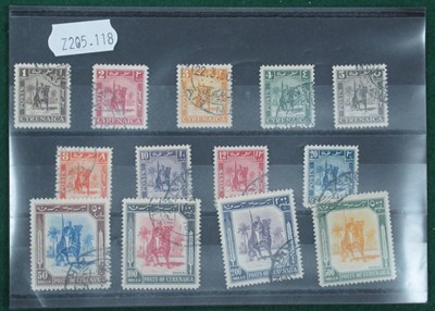 Lot 662 - Stamps; A set of fine used stamps from...