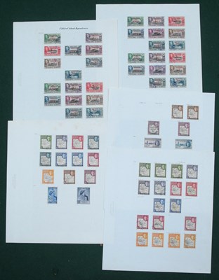 Lot 608 - Stamps; A collection of used King George VI...