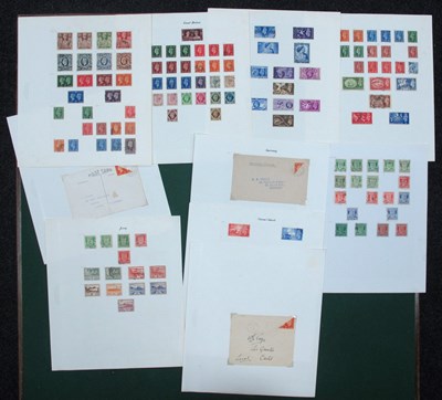 Lot 612 - Stamps; A collection of used King George VI...