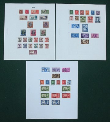 Lot 617 - Stamps; A collection of used King George VI...