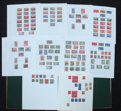 Lot 622 - Stamps; A collection of used King George VI...