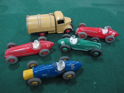 Lot 542 - Five Orignal Dinky Toys, all playworn,...