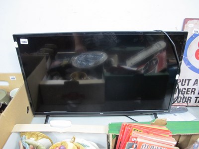 Lot 1184 - TCL Flatscreen T V 33RS520k (untested sold for...