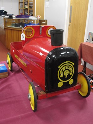 Lot 605 - A Mid 20th Century Child's Pedal Car 'The Duke...