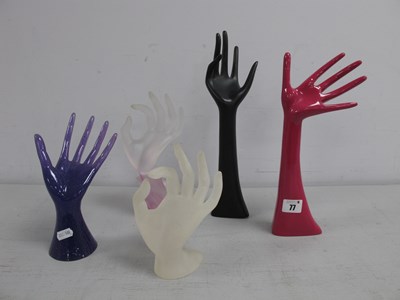 Lot 77 - A Small Selection of Hand Display Stands (5).
