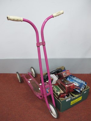 Lot 381 - A Mid 20th Century Child's Scooter by Triang...