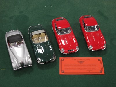 Lot 494 - Four 1:24th scale highly detailed diecast...