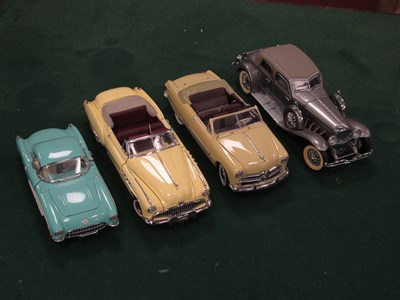 Lot 496 - Four 1:24th scale highly detailed diecast...