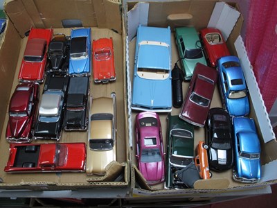Lot 317 - Nineteen Diecast and Plastic Model Vehicles of...