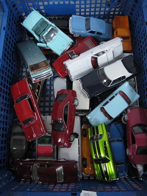 Lot 358 - Twenty Six Diecast and Plastic Model Vehicles...
