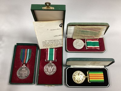 Lot 868 - Two Women's Voluntary Service Medals, A...