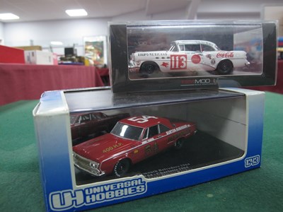 Lot 566 - Two 1:43 Scale Diecast Model Vehicles,...