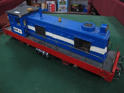 Lot 585 - A Kit/Scratch Built 'G' Gauge U.S.A Outline Bo-...