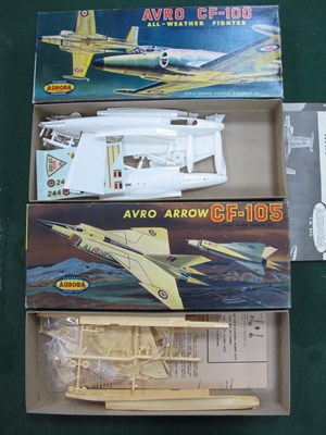 Lot 573 - Two Plastic Model Kits by Aurora. Kit No. 124...