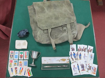 Lot 744 - British Army Themed Items, including WWII...