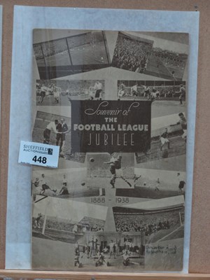 Lot 448 - 1938-9 Doncaster Rovers v. Rotherham United...