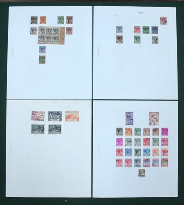 Lot 631 - Stamps; A Collection of used King George VI...