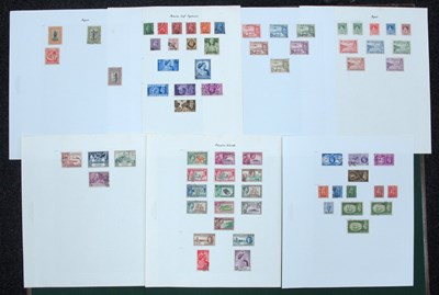 Lot 632 - Stamps; A Collection of used King George VI...