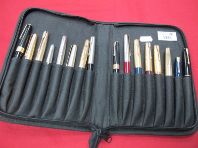 Lot 1341 - Parker pens to include fountain and ballpoint...